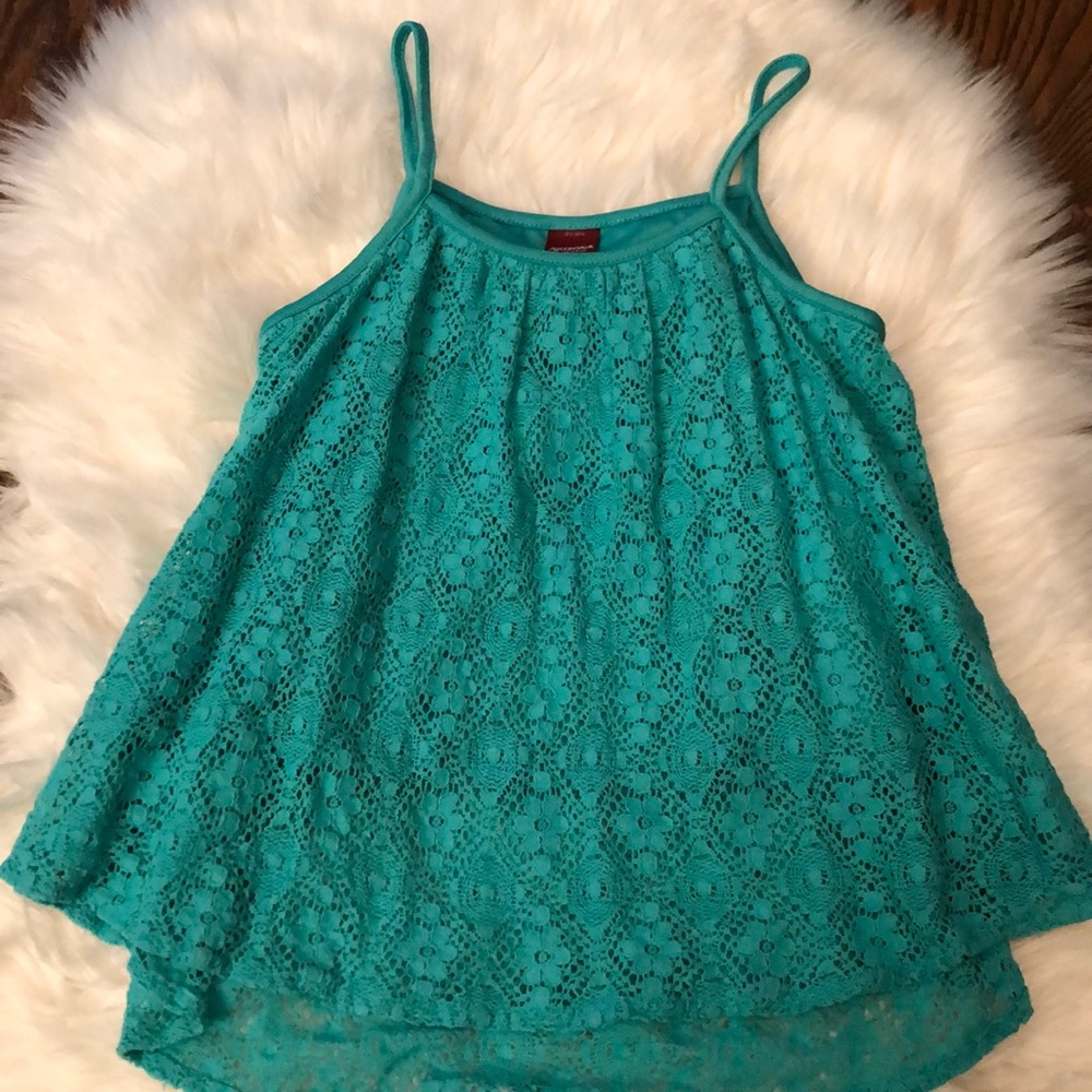 cute girls lace top